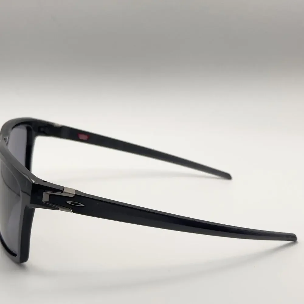 Oakley Sunglasses LEFFINGWELL OO9100-0157 Black Square Frame Prizm Grey Lens NEW